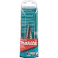 Makita 711493-A 1/4" ‑ 3/4" H.S.S. Step Drill Bit, 1/4" Hex Shank
