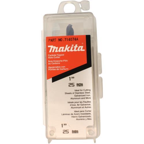 Makita 714074-A 1" Carbide‑Tipped Hole Saw