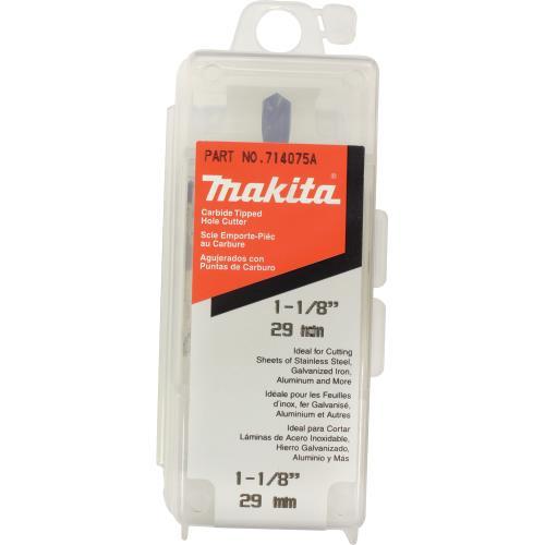 Makita 714075-A 1‑1/8" Carbide‑Tipped Hole Saw