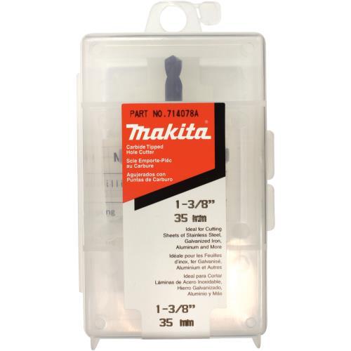 Makita 714078-A 1‑3/8" Carbide‑Tipped Hole Saw