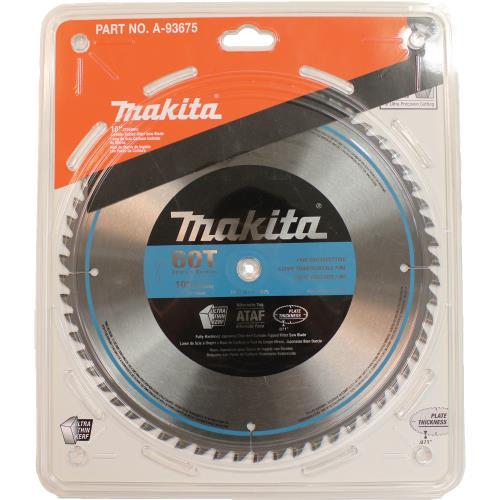 Makita A-93675 10" 60T Micro‑Polished Miter Saw Blade