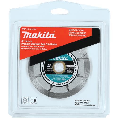 Makita A-95906 4" Dual Sandwich Diamond Tuck Point Blade