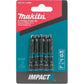 Makita A-96665 ImpactX™ #2 Phillips 2″ Power Bit, 5/pk
