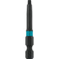 Makita A-96702 ImpactX #2 Square Recess 2³ Power Bit, 2/pk