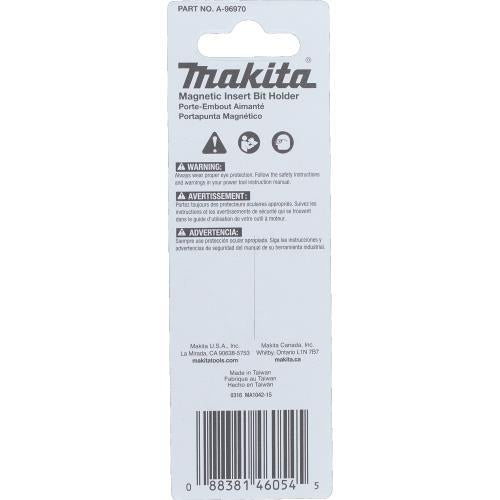 Makita A-96970 ImpactX 2‘3/8³ One Piece Magnetic Insert Bit Holder