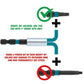 Makita A-97019 ImpactX™ 12″ One Piece Magnetic Insert Bit Holder