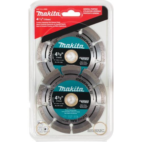 Makita A-97623 4‑1/2" Diamond Blade, Segmented, General Purpose, 2/pk