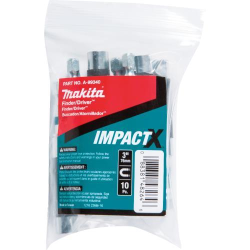 Makita A-99340 ImpactX™ 3″ Finder/Driver™, 10/pk, Bulk