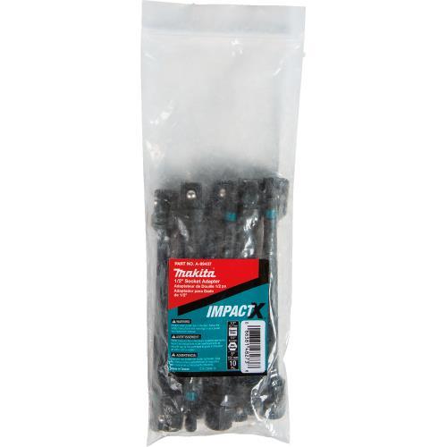 Makita A-99437 ImpactX™ 1/2″ x 6″ Socket Adapter, 10/pk, Bulk