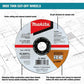 Makita B-12675 9" x .075" x 7/8" INOX Thin Cut‑Off Wheel, 60 Grit