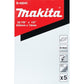 Makita B-40543 32‑7/8" 14 TPI Bi‑Metal Compact Portable Band Saw Blade, 5/pk