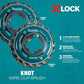 Makita D-72621 X‑LOCK 3‑1/8" Carbon Steel Knot Wire Cup Brush