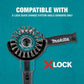 Makita D-72659 X‑LOCK 4‑1/2" Carbon Steel Stringer Bead Twist Wire Wheel