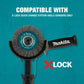 Makita D-72665 X‑LOCK 4‑1/2" Carbon Steel Crimped Wire Wheel Brush