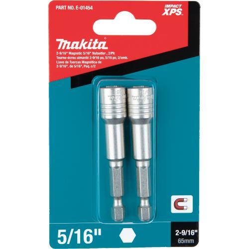 Makita E-01454 Impact XPS® 2‑9/16" Magnetic 5/16" Nutsetter, 2/pk