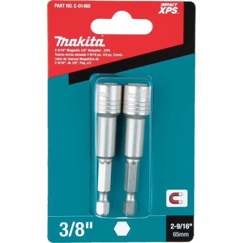 Makita E-01460 Impact XPS® 2‑9/16" Magnetic 3/8" Nutsetter, 2/pk