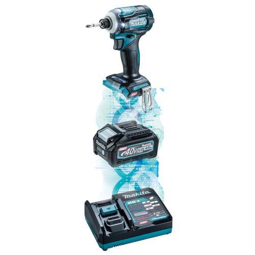 Makita GDT01Z 40V max XGT® Brushless Cordless 4‑Speed Impact Driver, Tool Only