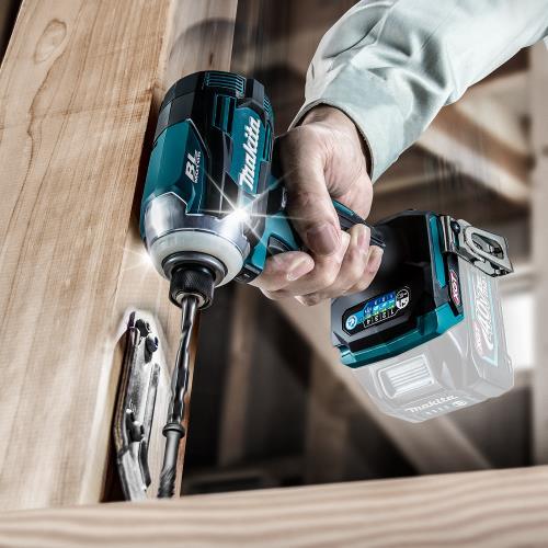 Makita GDT01Z 40V max XGT® Brushless Cordless 4‑Speed Impact Driver, Tool Only