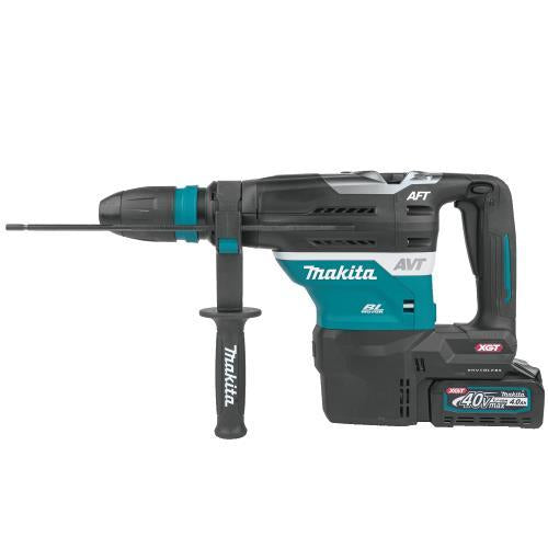 Makita GRH05M1 40V max XGT® Brushless 1‑9/16" SDS‑MAX AVT® Rotary Hammer Kit, AFT®, AWS® Capable (4.0Ah)