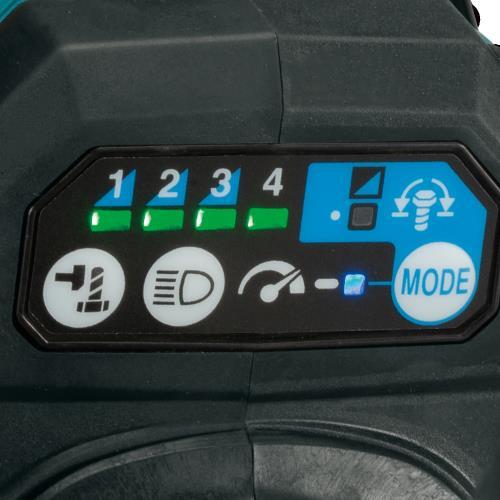 Makita GWT08Z 40V max XGT® Brushless Cordless 4‑Speed Mid‑Torque 1/2" Sq. Drive Impact Wrench w/ Detent Anvil, Tool Only