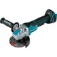 Makita XAG26Z 18V LXT® Lithium‑Ion Brushless Cordless 4‑1/2” / 5" Paddle Switch X‑LOCK Angle Grinder, with AFT®, Tool Only