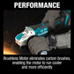 Makita XAG26Z 18V LXT® Lithium‑Ion Brushless Cordless 4‑1/2” / 5" Paddle Switch X‑LOCK Angle Grinder, with AFT®, Tool Only