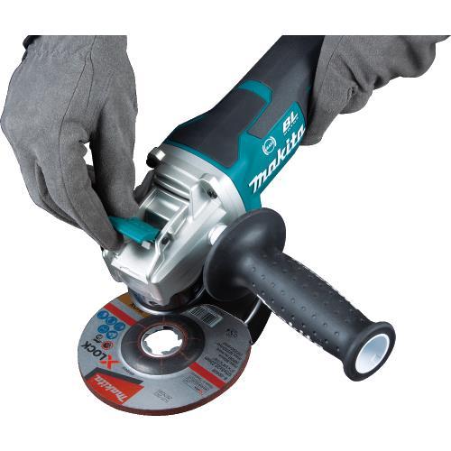 Makita XAG26Z 18V LXT® Lithium‑Ion Brushless Cordless 4‑1/2” / 5" Paddle Switch X‑LOCK Angle Grinder, with AFT®, Tool Only