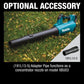 Makita XBU03Z 18V LXT® Lithium‑Ion Brushless Cordless Blower, Tool Only