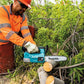 Makita XCU06Z 18V LXT® Lithium‑Ion Brushless Cordless 10" Top Handle Chain Saw, Tool Only