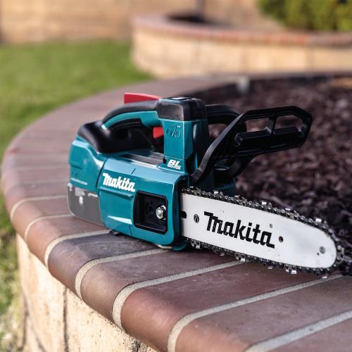 Makita XCU06Z 18V LXT® Lithium‑Ion Brushless Cordless 10" Top Handle Chain Saw, Tool Only