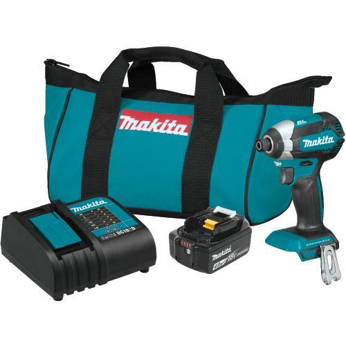 Makita XDT13SM1 18V Lxt® Lithium Ion Brushless Cordless Impact Driver Kit