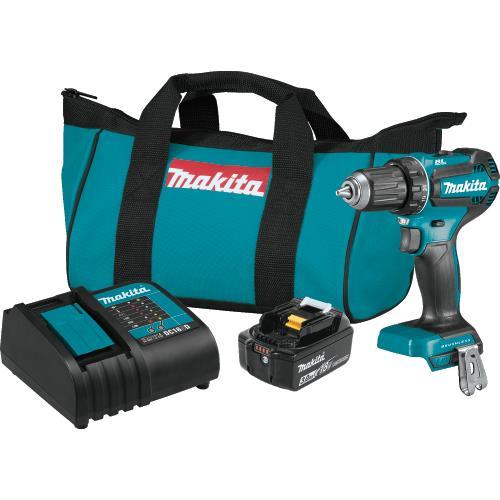 Makita XFD131 18V LXT® Lithium‑Ion Brushless Cordless 1/2" Driver‑Drill Kit (3.0Ah)