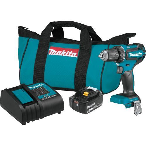 Makita XFD13SM1 18V Lxt® Lithium Ion Brushless Cordless 1/2" Driver Drill Kit