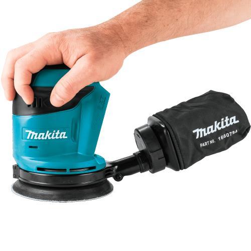 Makita XOB01Z 18V LXT® Lithium‑Ion Cordless 5" Random Orbit Sander, Tool Only
