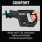 Makita XRJ07ZB 18V LXT® Lithium‑Ion Sub‑Compact Brushless Cordless Recipro Saw, Tool Only