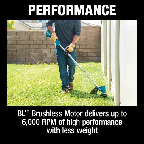 Makita XRU23SM1 18V LXT® Lithium‑Ion Brushless Cordless 13" String Trimmer Kit (4.0Ah)