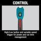 Makita XRU23SM1 18V LXT® Lithium‑Ion Brushless Cordless 13" String Trimmer Kit (4.0Ah)