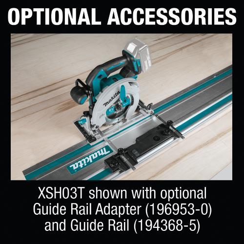 Makita XSH03Z 18V LXT® Lithium‑Ion Brushless Cordless 6‑1/2" Circular Saw, Tool Only