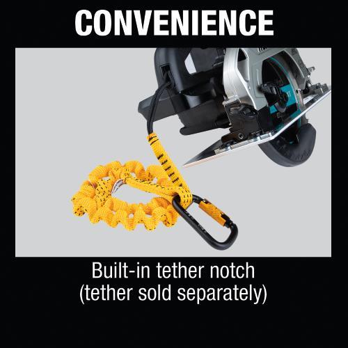 Makita XSH04ZB 18V LXT® Lithium‑Ion Sub‑Compact Brushless Cordless 6‑1/2” Circular Saw, Tool Only