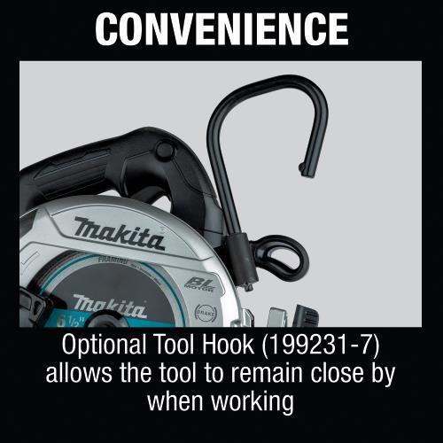 Makita XSH04ZB 18V LXT® Lithium‑Ion Sub‑Compact Brushless Cordless 6‑1/2” Circular Saw, Tool Only