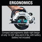Makita XSH04ZB 18V LXT® Lithium‑Ion Sub‑Compact Brushless Cordless 6‑1/2” Circular Saw, Tool Only