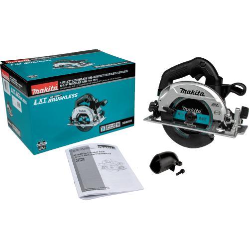 Makita XSH04ZB 18V LXT® Lithium‑Ion Sub‑Compact Brushless Cordless 6‑1/2” Circular Saw, Tool Only
