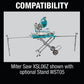 Makita XSL06PM 36V (18V X2) LXT® Brushless 10" Dual‑Bevel Sliding Compound Miter Saw with Laser Kit (4.0Ah)