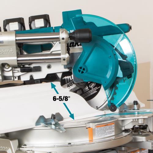 Makita XSL06PM 36V (18V X2) LXT® Brushless 10" Dual‑Bevel Sliding Compound Miter Saw with Laser Kit (4.0Ah)