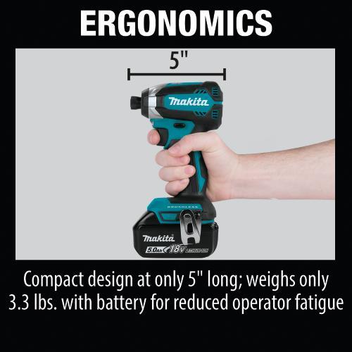 Makita XT269T 18V LXT® Lithium‑Ion Brushless Cordless 2‑Pc. Combo Kit (5.0Ah)