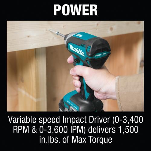 Makita XT269T 18V LXT® Lithium‑Ion Brushless Cordless 2‑Pc. Combo Kit (5.0Ah)