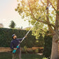 Makita XUX02SM1X4 18V LXT® Lithium‑Ion Brushless Cordless Couple Shaft Power Head Kit w/ 13" String Trimmer & 10" Pole Saw Attachments (4.0Ah)