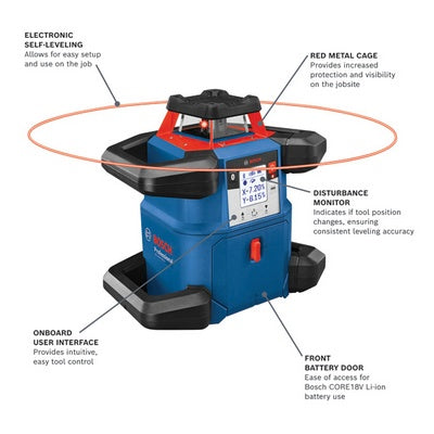 Bosch GRL4000-80CHK 18V Rotary Lsr H Kit