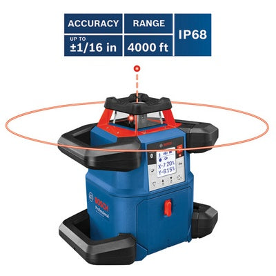 Bosch GRL4000-80CHV 18V Rotary Laser Hv