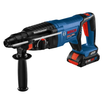 Bosch GBH18V-26DK15 18V Ec Brushless Sds-Plus® Bulldog 1 In. Rotary Hammer Kit With (1) Core18V 4.0 Ah Compact Battery